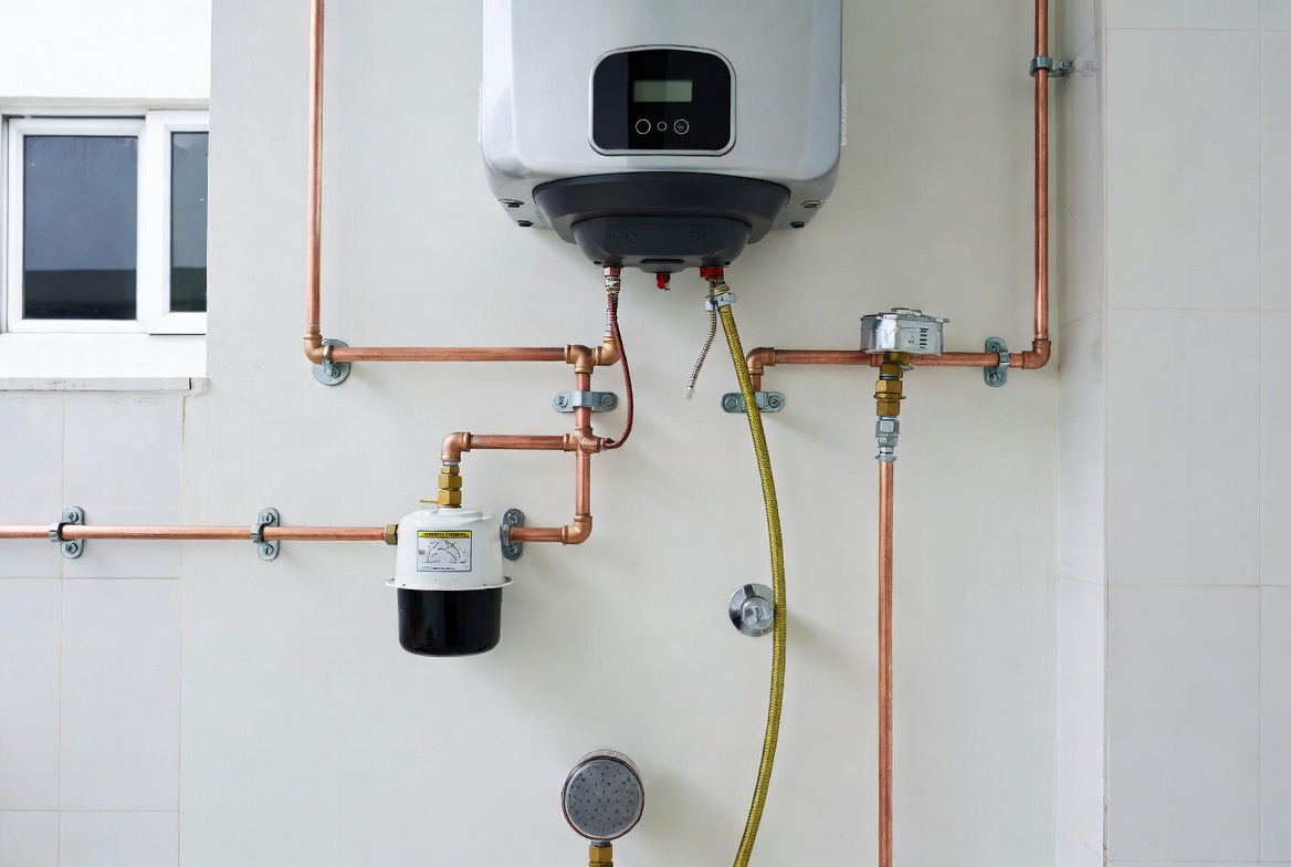 Water heater install